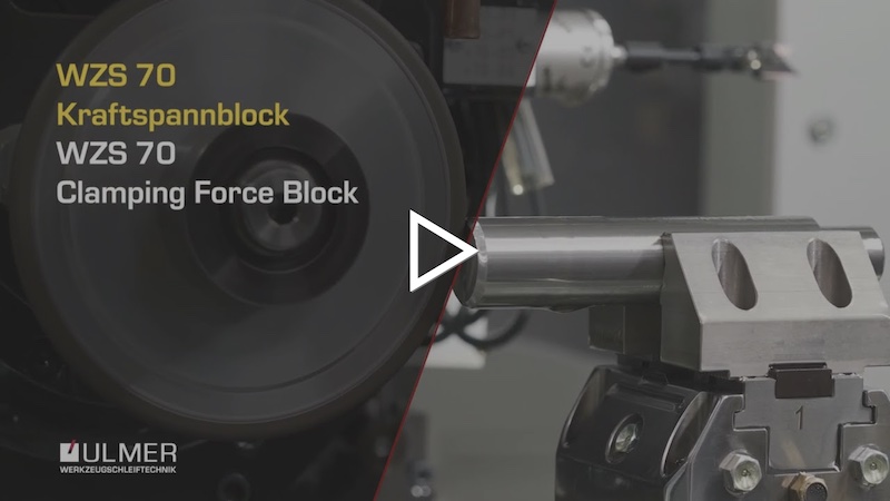 Das Video zeigt die Funktion des Kraftspannblocks von der Maschine WZS 70 in einer Roboterzelle
